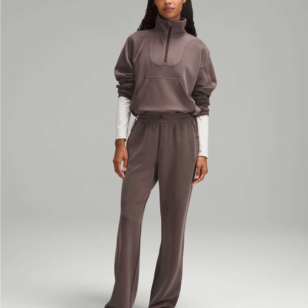 lululemon athletica Women's Taupe Relaxed Track Pants